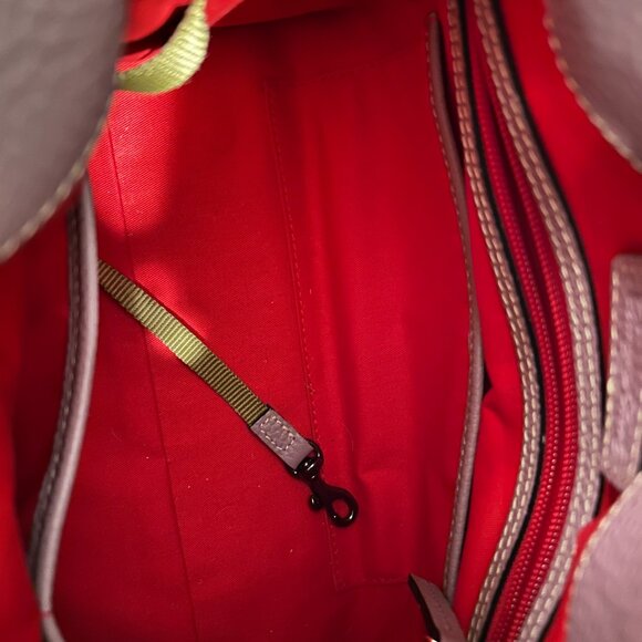 Dooney & Bourke Mauve Satchel with matching Kate Spade Wallet - Picture 5 of 5